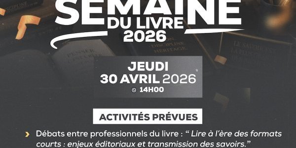 Image:GOMA — SEMAINE DU LIVRE 2026